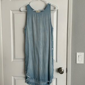 Cloth & Stone - Anthropologie Shift Chambray Dress